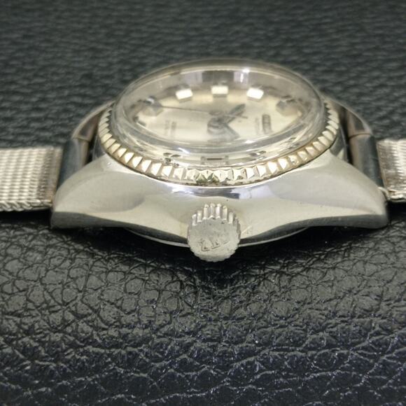 Vintage 1984 Citizen Automatic Womans Silver Watch W/daydate & Silver accents main image 8